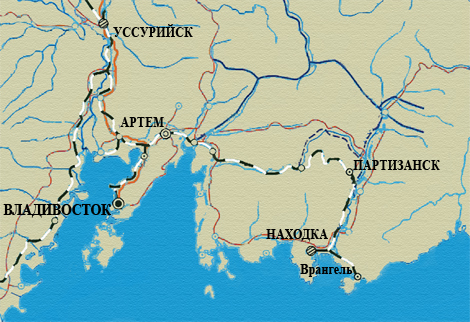 Где находится партизанск. Карта Владивосток находка Приморский край. Владивосток и находка на карте. Карта Хабаровск находка. Хабаровск и Владивосток на карте.